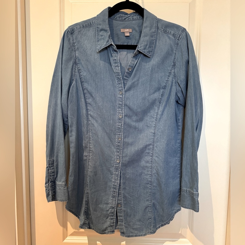 Jjill Chambray fitted Shirt Size S